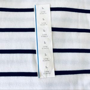 a new day Tops - A New Day-striped White crewneck Long sleeve sz lg a new day Tops - A New Day-striped White crewneck Long sleeve sz lg